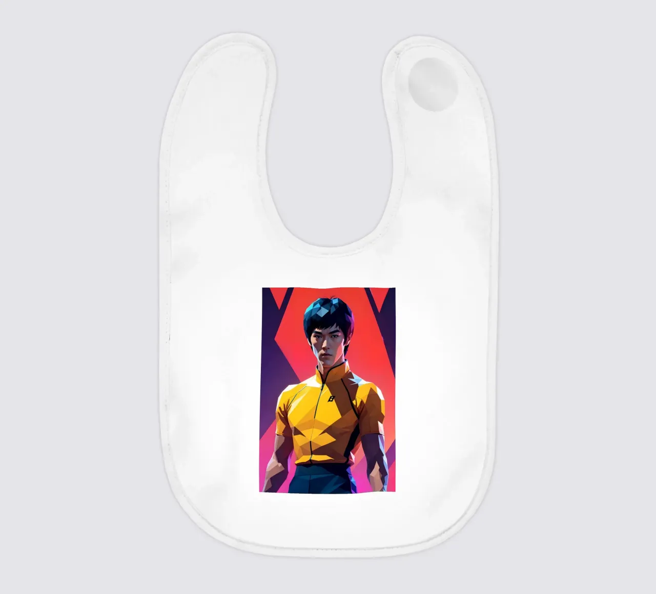 Ritratto di Bruce Lee bavaglino da BONANZA