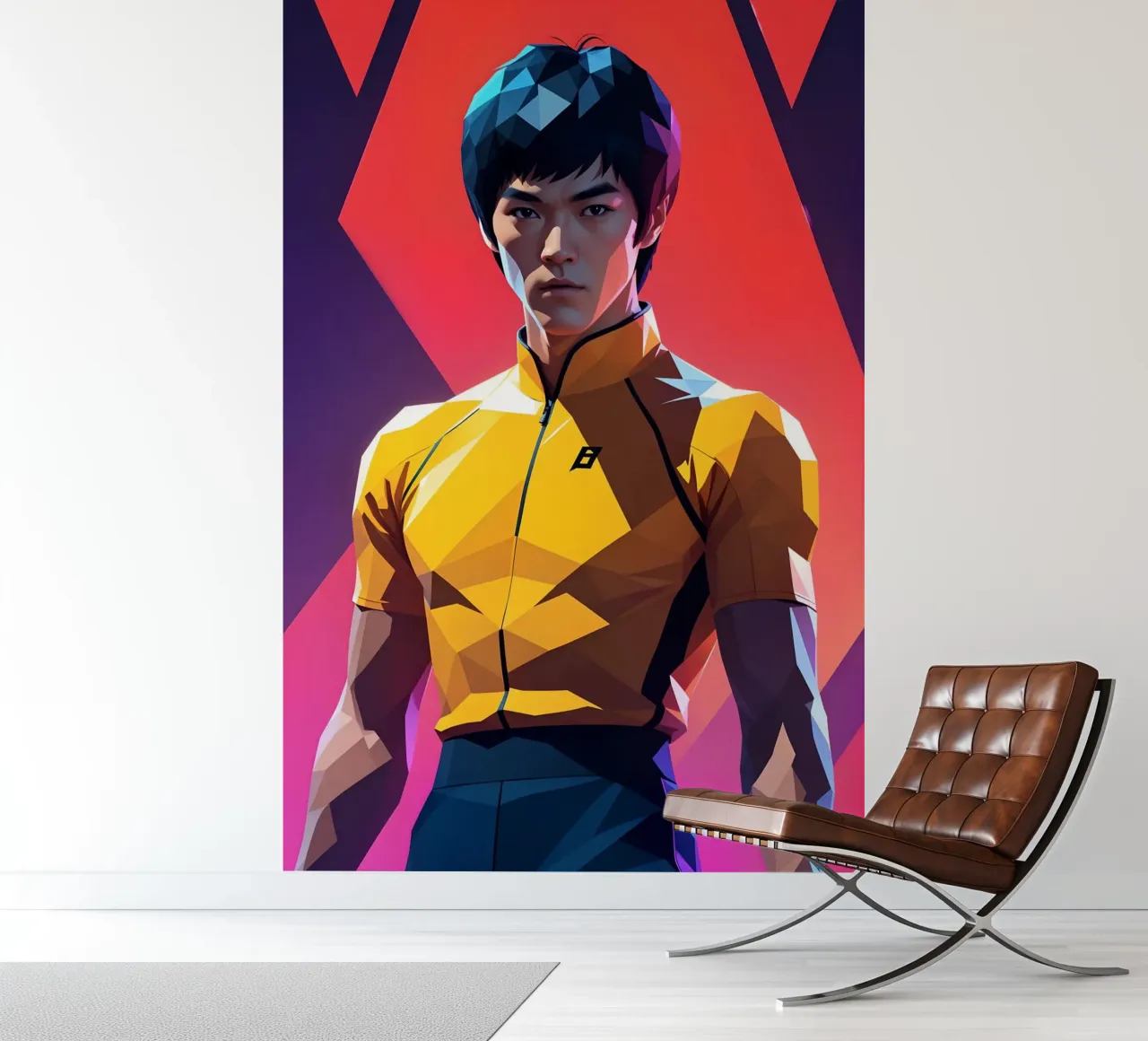 Bruce Lee portrait photo wallpaper by BONANZA