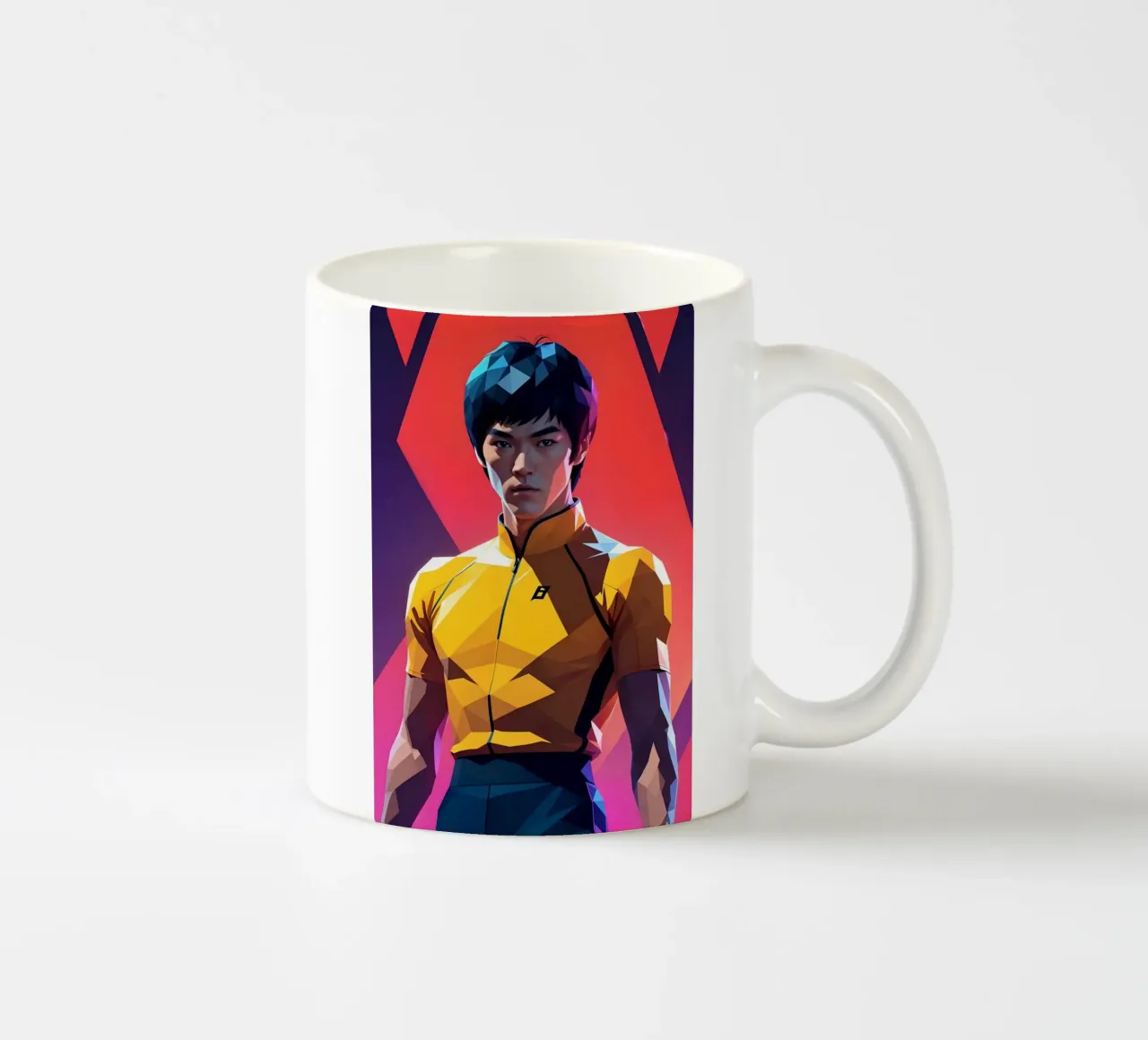 Ritratto di Bruce Lee tazza in ceramica da BONANZA