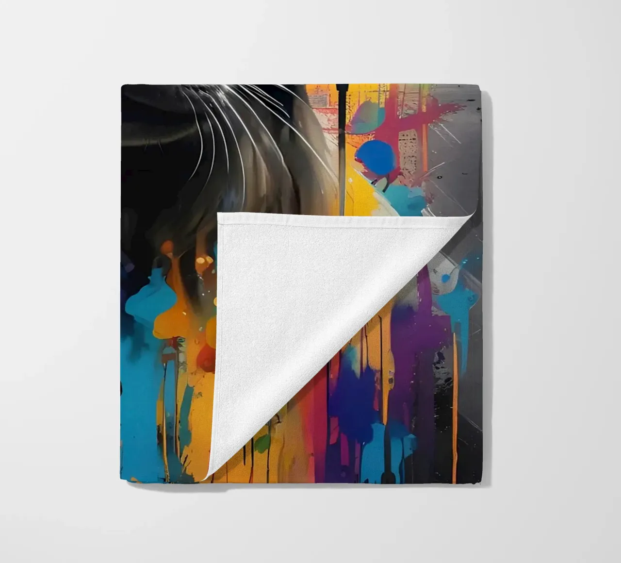 Piccola foca in cuffia telo mare da MakArena