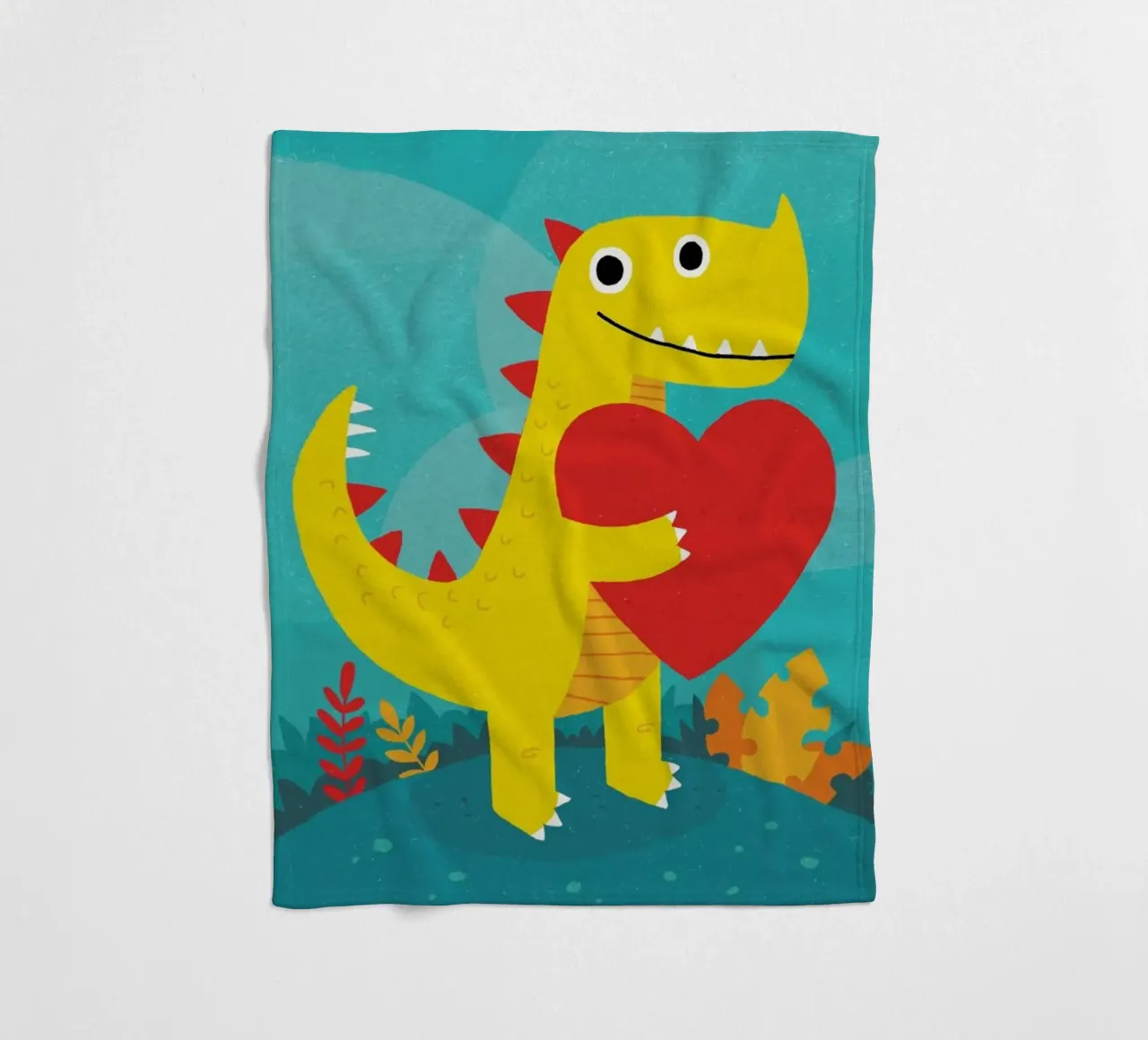 Dino Love coperta in pile da DinoMike