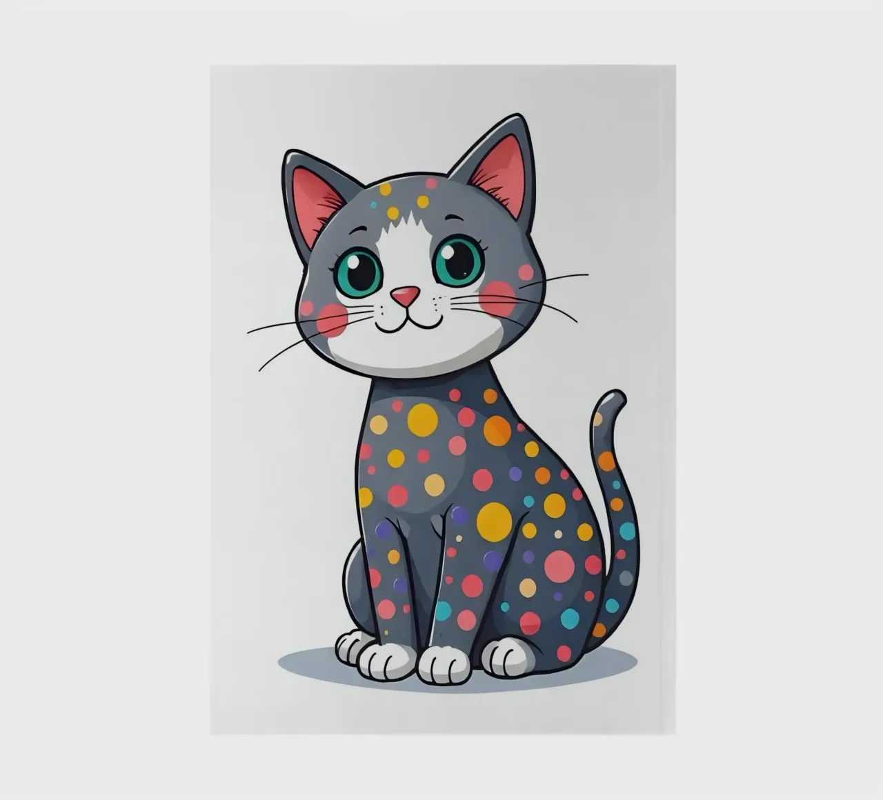 Cat_3 notebook by Tierisch bunt by LK