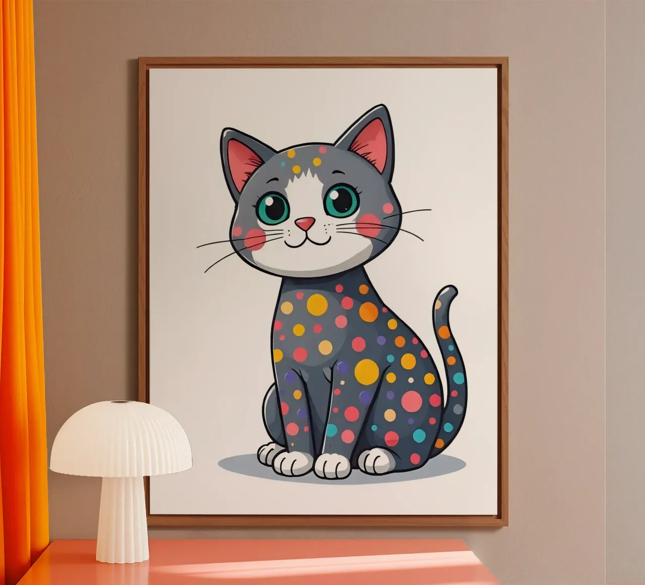 Cat_3 pannello forex da Tierisch bunt by LK