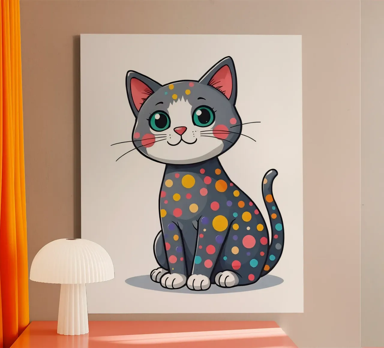 Cat_3 tela da Tierisch bunt by LK