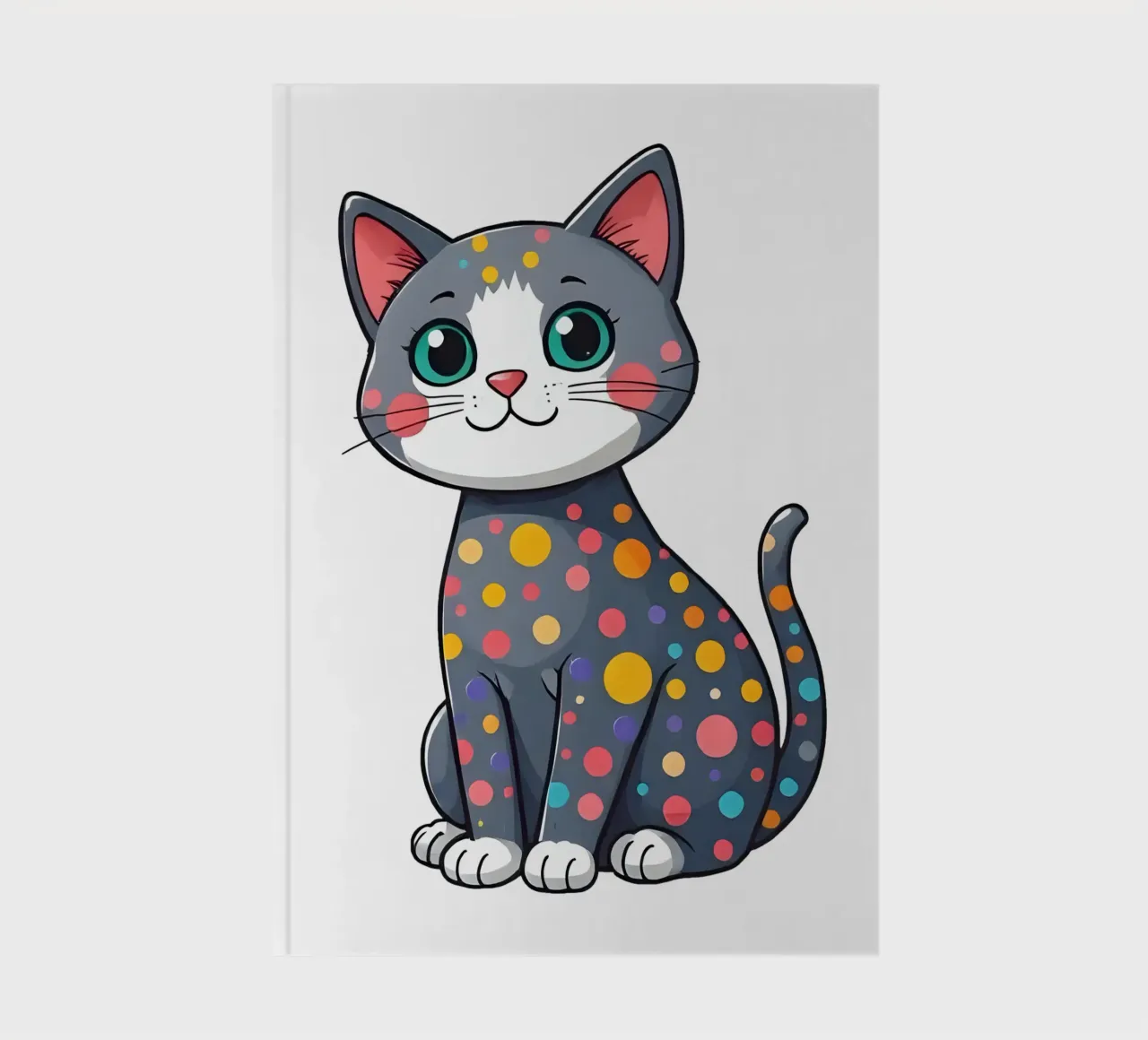 Cat_3a notebook by Tierisch bunt by LK
