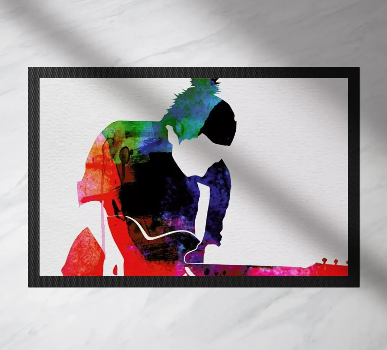 Radiohead doormat by Naxart