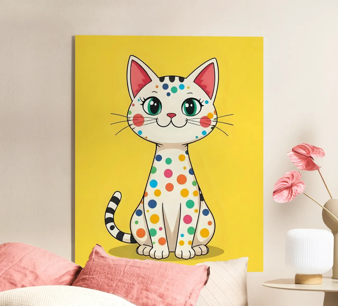 Cat_4 plexiglass da Tierisch bunt by LK