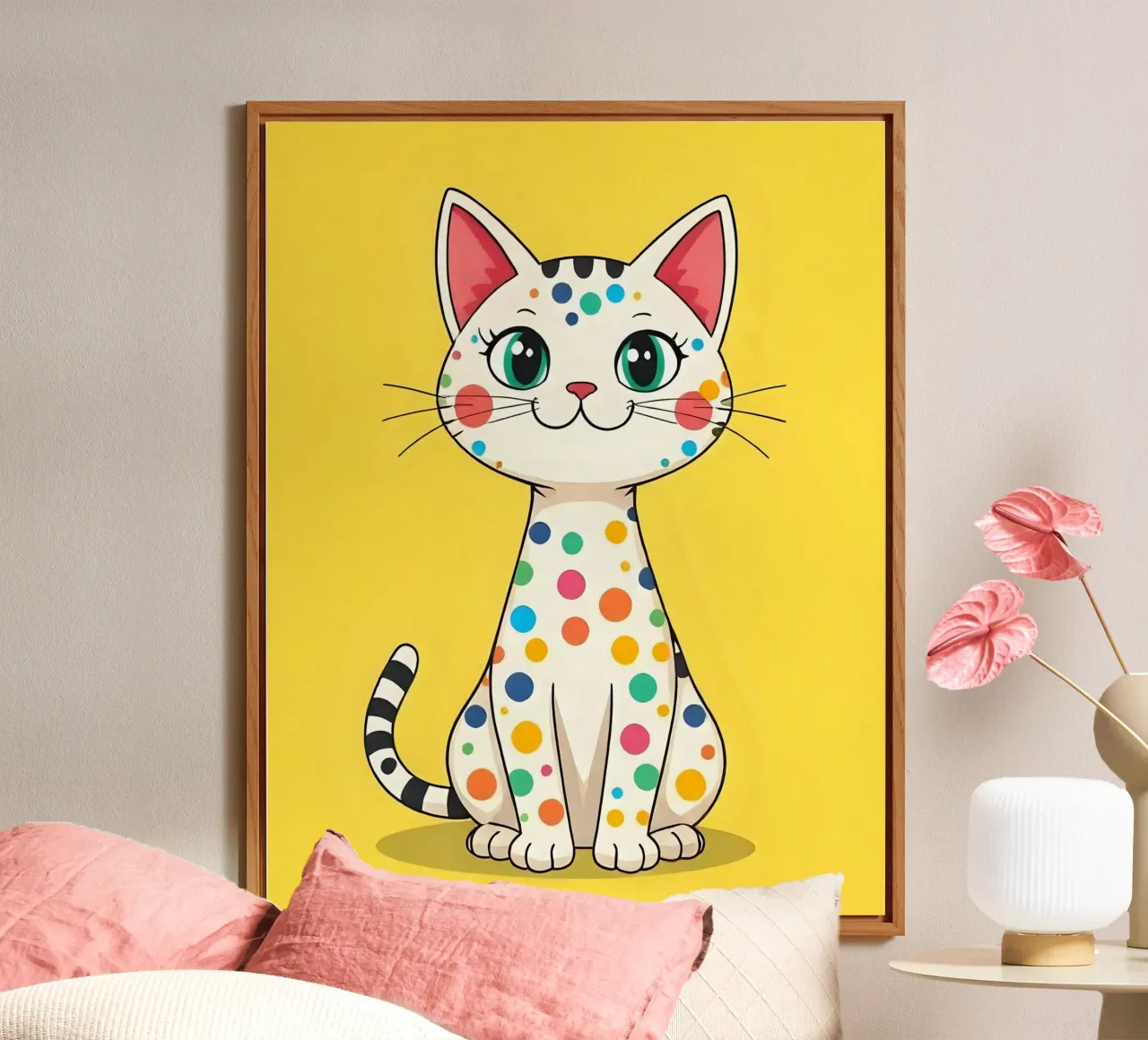 Cat_4 alluminio dibond da Tierisch bunt by LK
