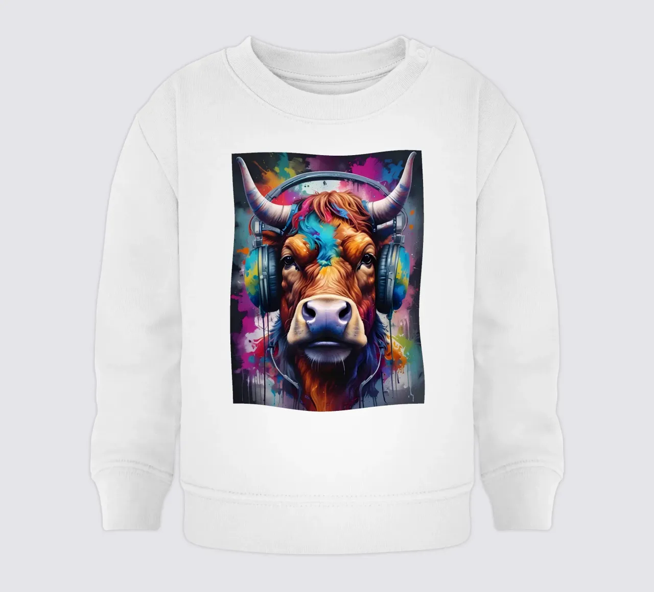 Toro in cuffia felpa neonato da MakArena