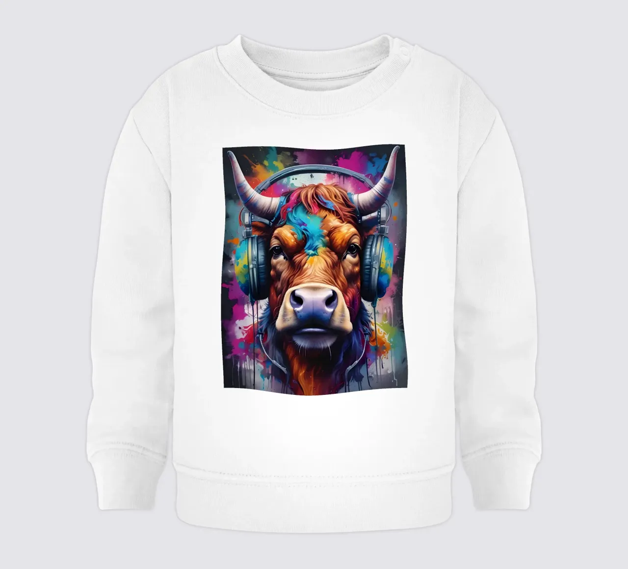 Toro in cuffia felpa neonato da MakArena