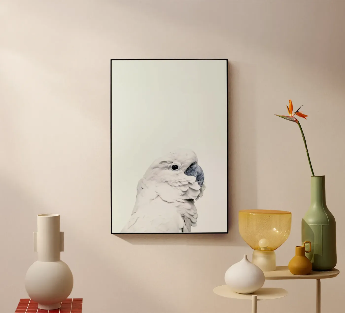 White Cockatoo plexiglass da Victoria Frost