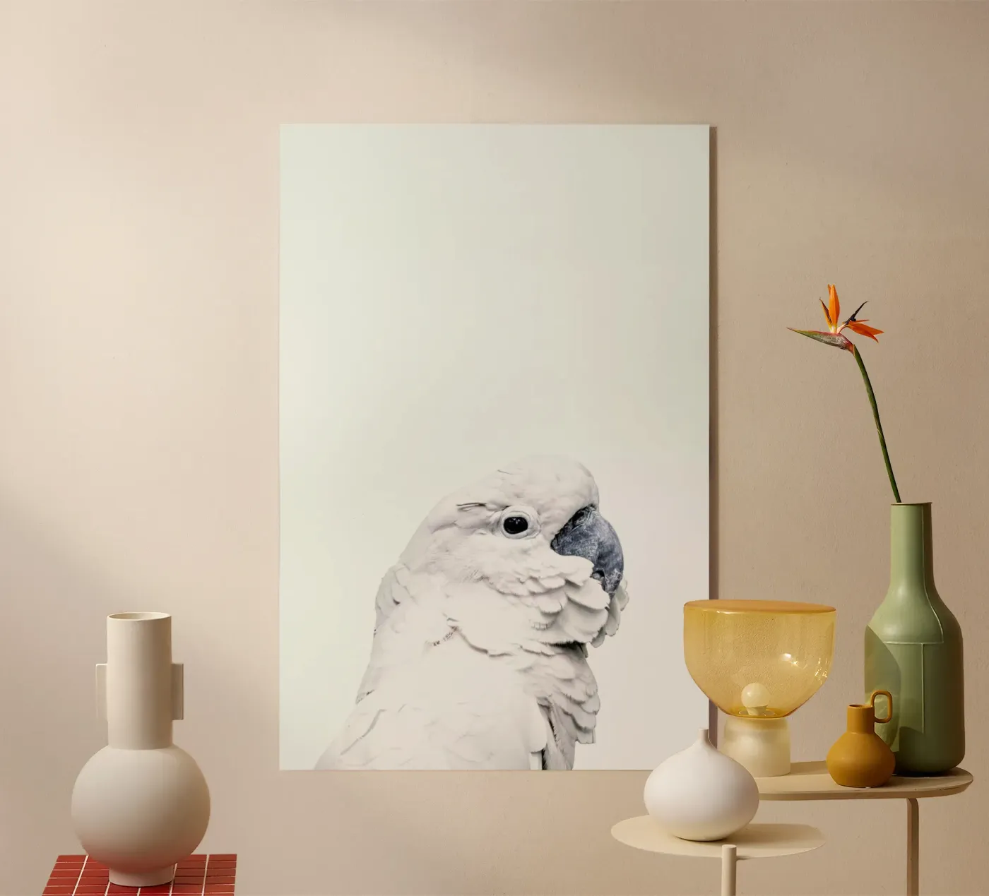 White Cockatoo plexiglass da Victoria Frost