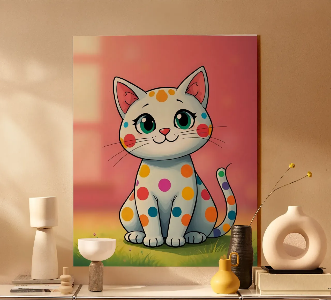 Cat_5 plexiglass da Tierisch bunt by LK