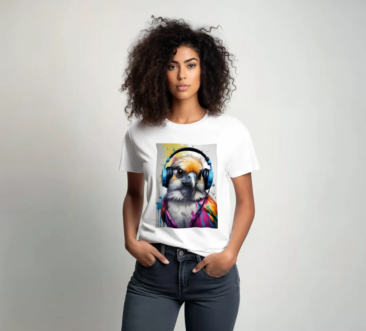 Tit in cuffia t-shirt da MakArena