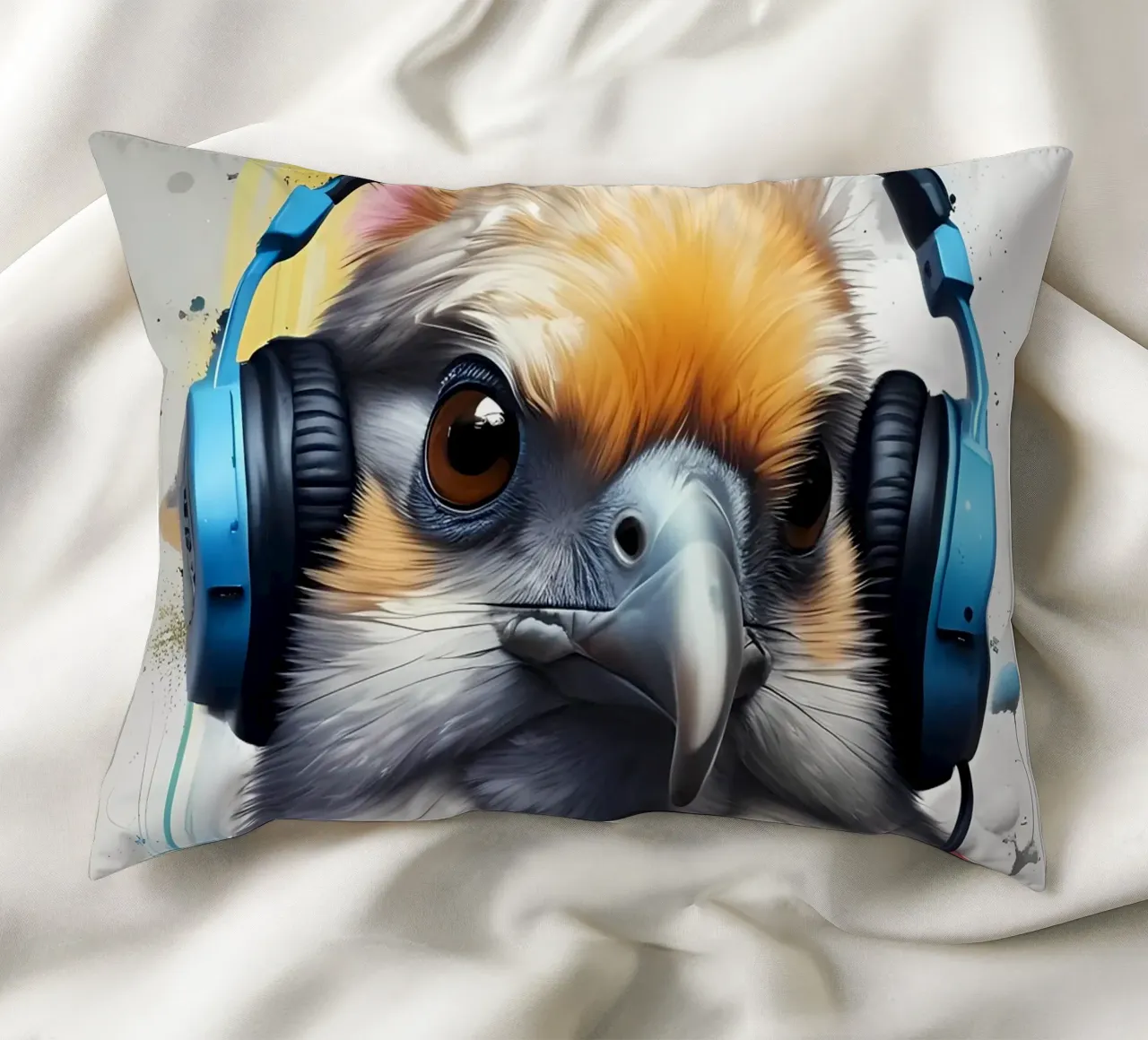 Tit in cuffia cuscino da MakArena