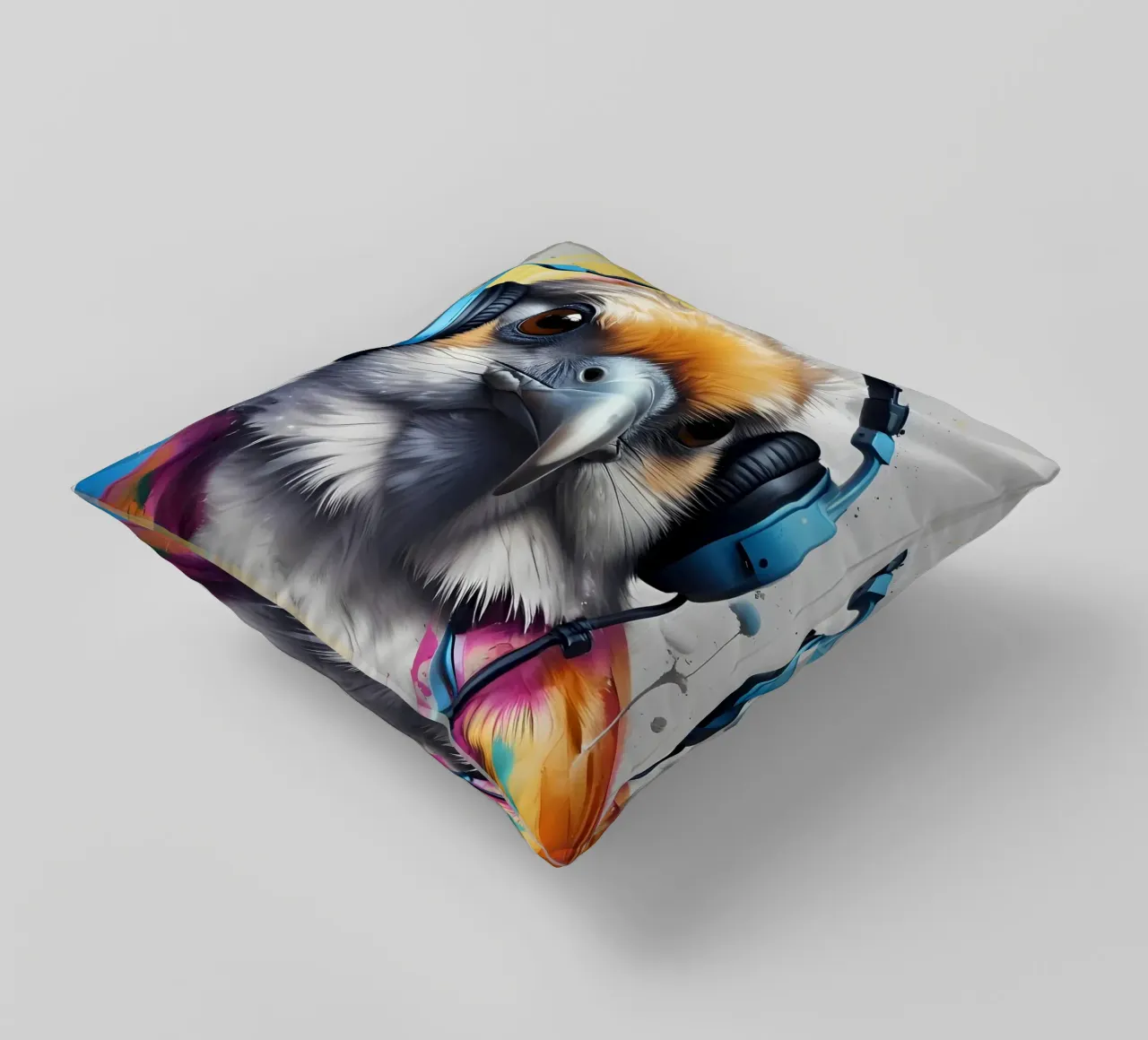 Tit in cuffia cuscino da MakArena