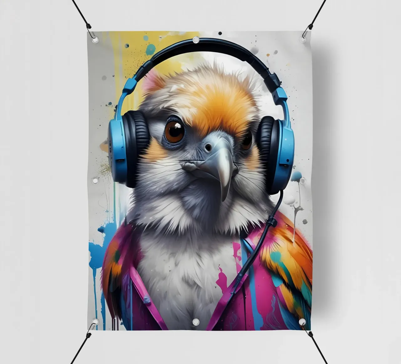 Tit in cuffia telo in pvc da MakArena