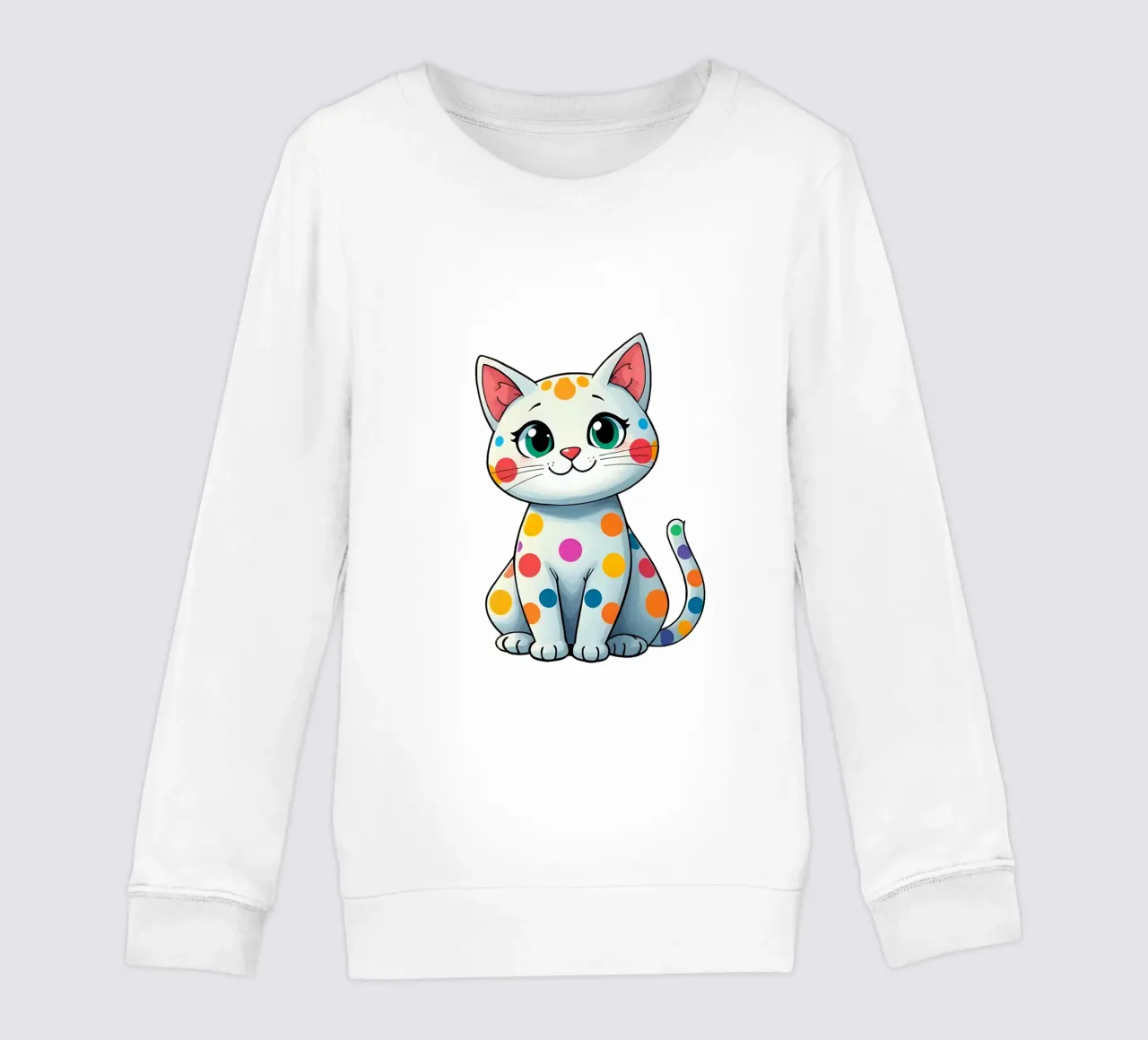 Cat_5a felpa bambino da Tierisch bunt by LK