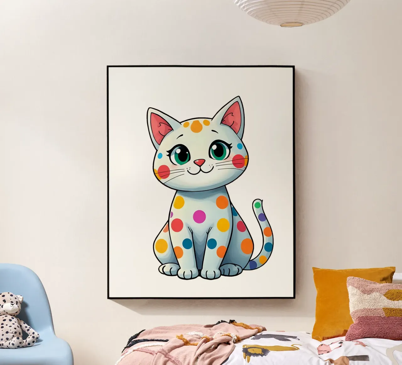 Cat_5a plexiglass da Tierisch bunt by LK