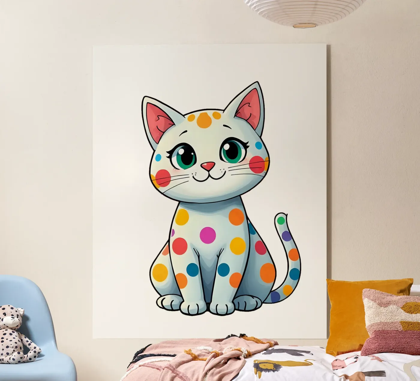 Cat_5a plexiglass da Tierisch bunt by LK