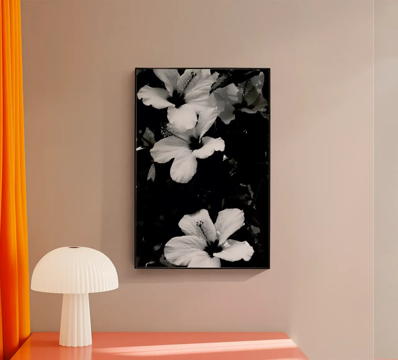 Hibiscus plexiglass da Ingrid Beddoes