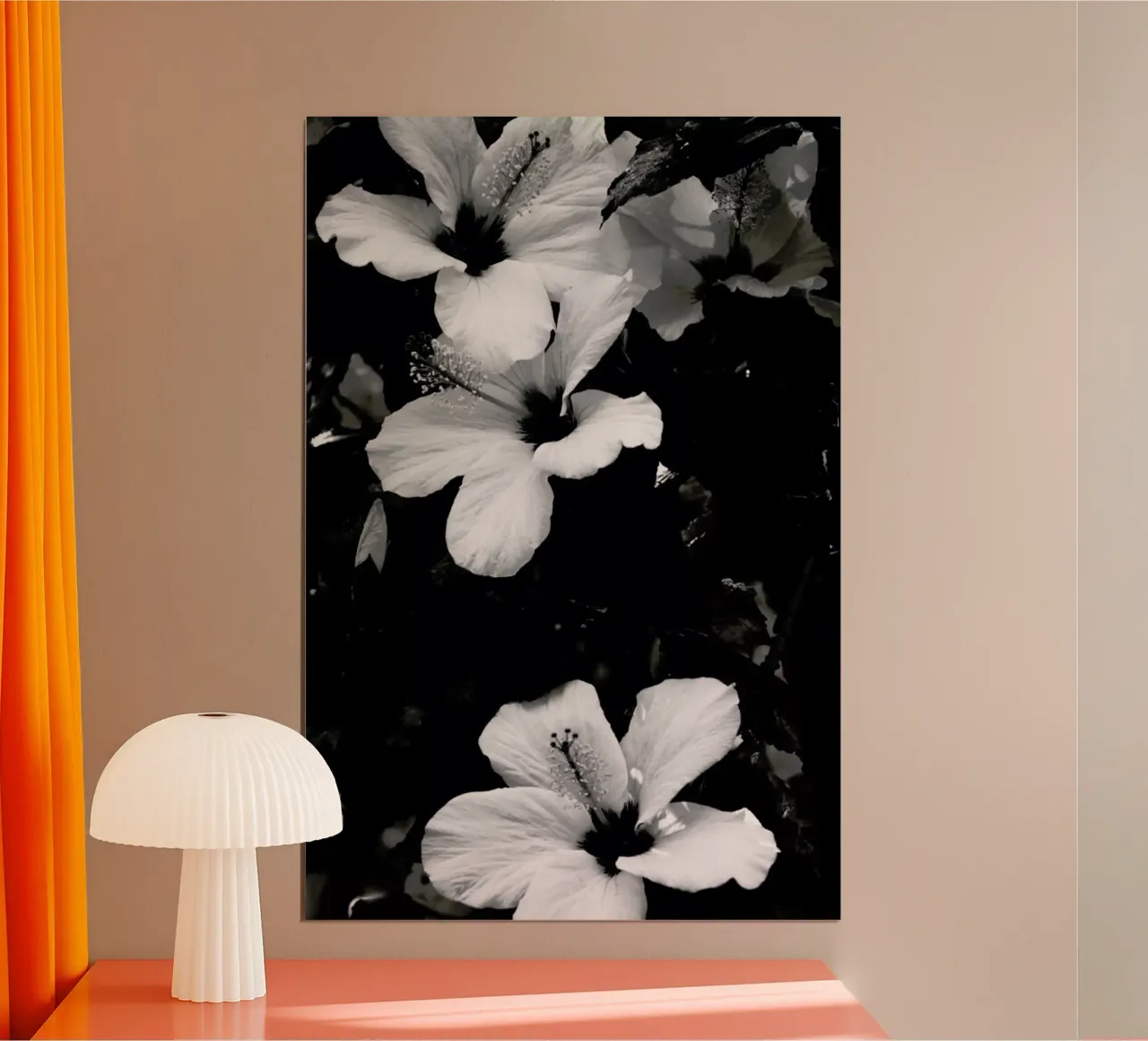 Hibiscus hahnemühle by Ingrid Beddoes
