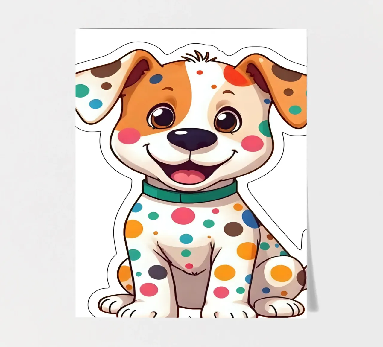 Hund_1a foglio adesivo da Tierisch bunt by LK