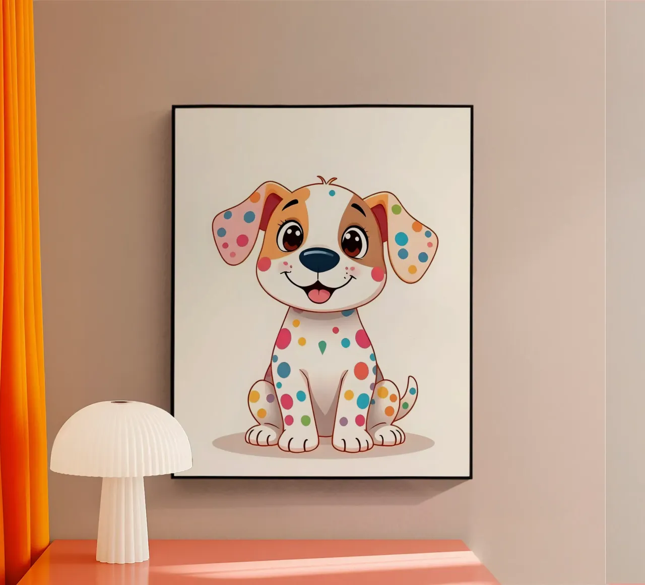 Hund_2 plexiglass da Tierisch bunt by LK