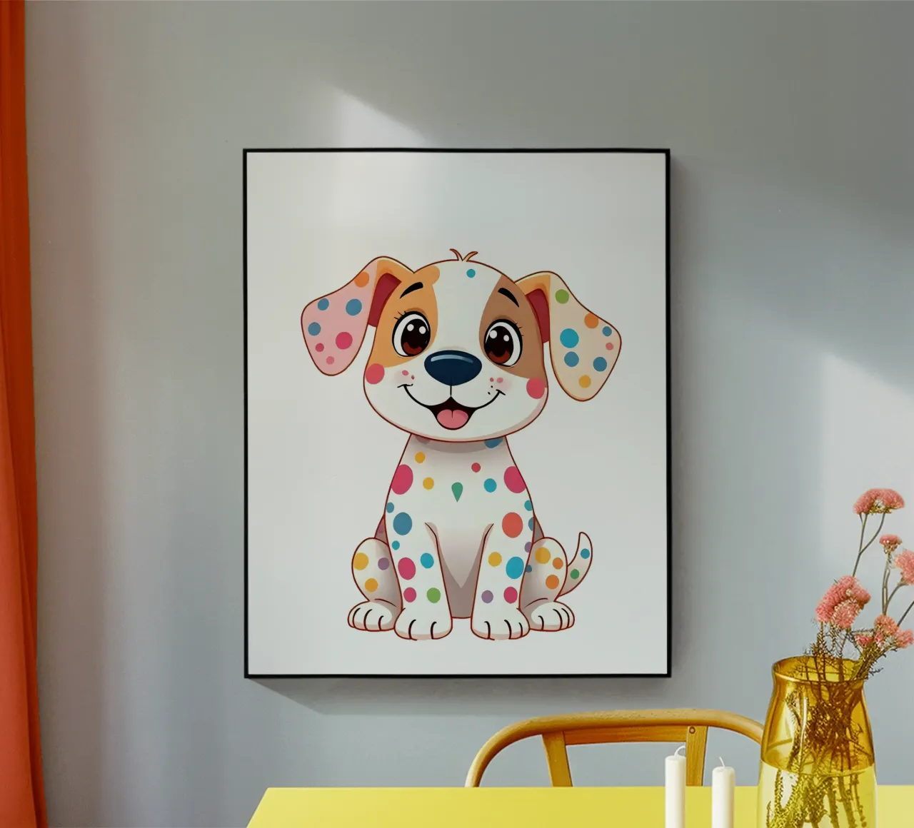 Hund_2a plexiglass da Tierisch bunt by LK