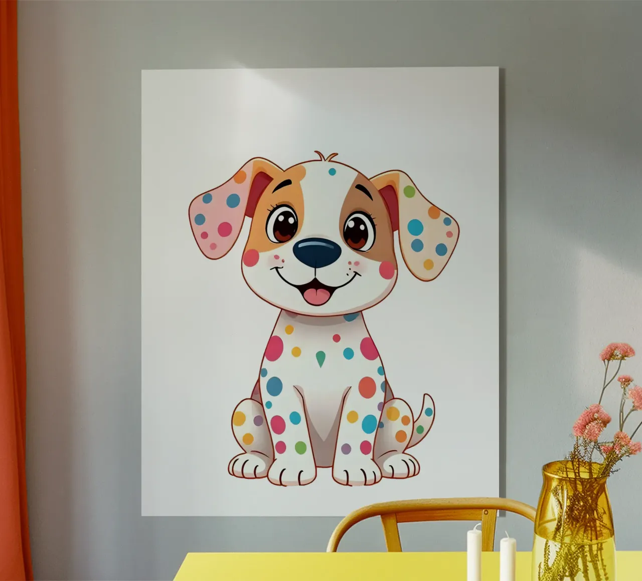 Hund_2a plexiglass da Tierisch bunt by LK