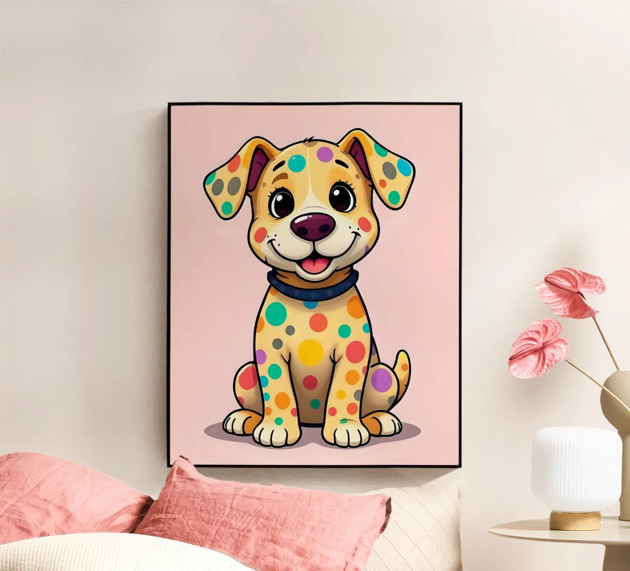 Hund_3 plexiglass da Tierisch bunt by LK