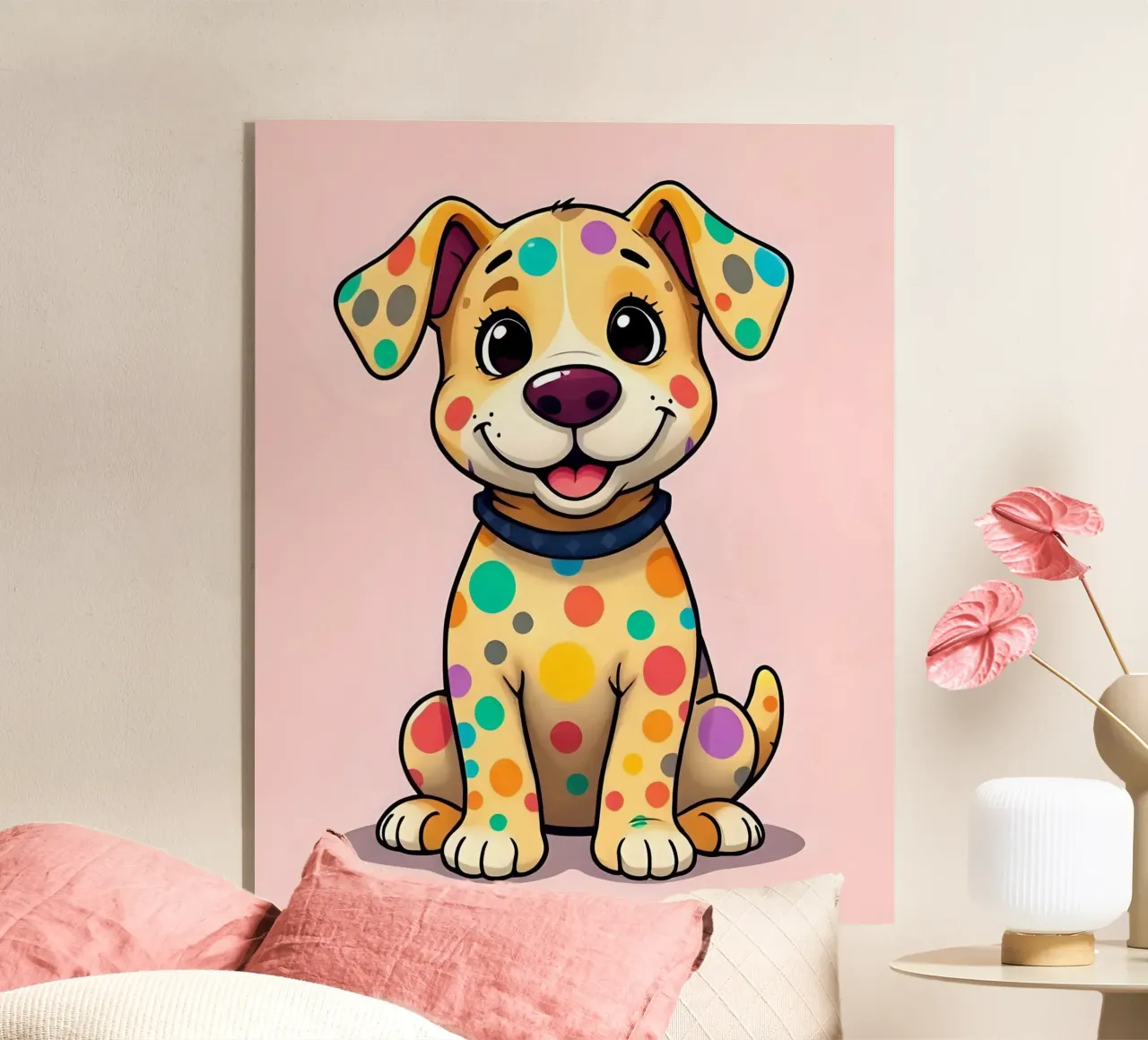 Hund_3 plexiglass da Tierisch bunt by LK