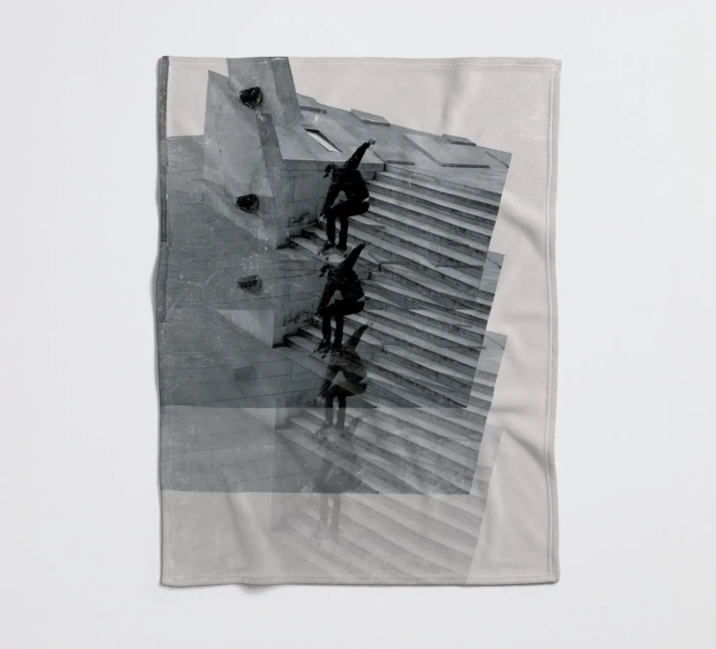 Skate repeat fleecedeken van 121 Creatives