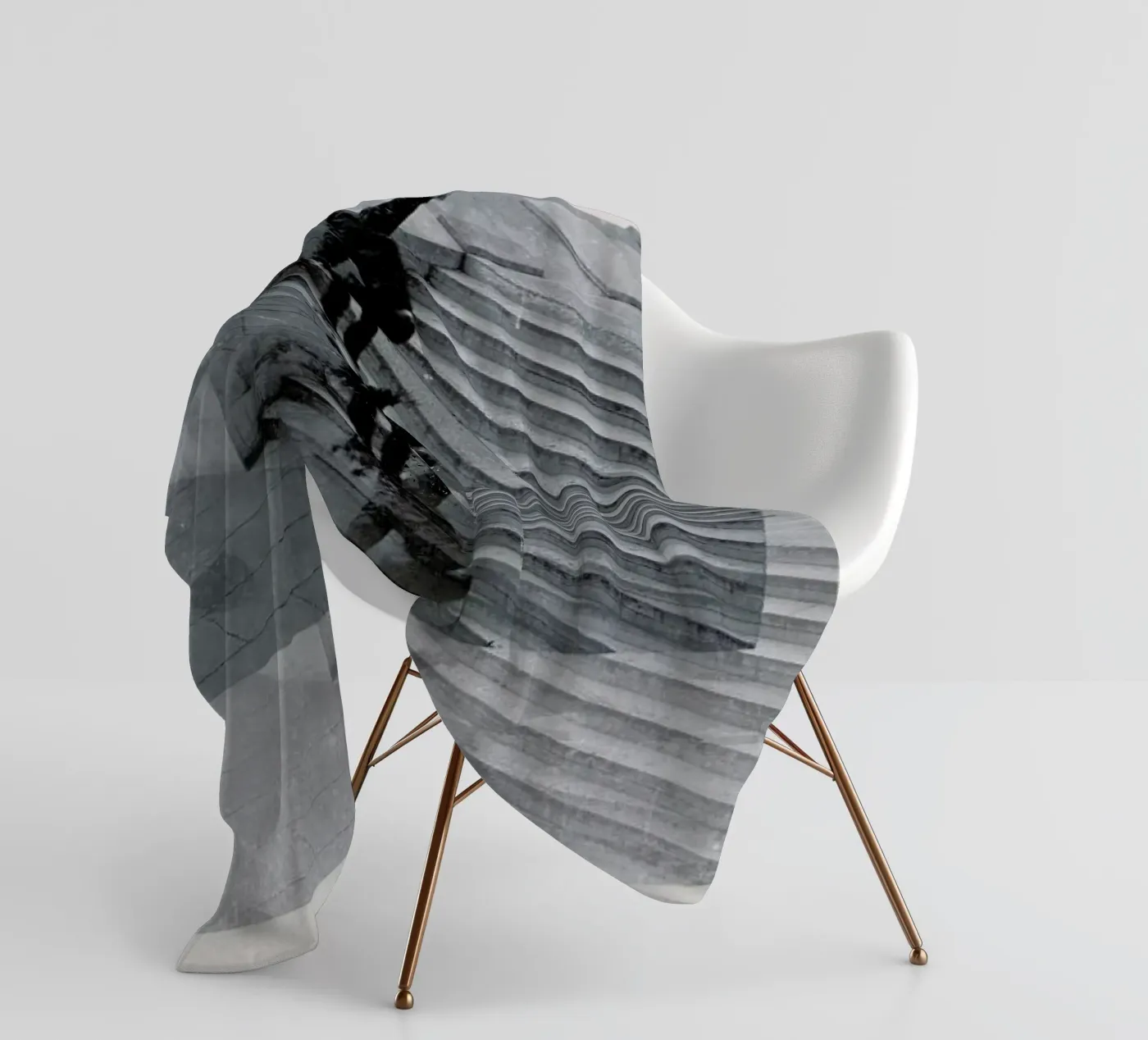 Skate repeat Fleecedecke von 121 Creatives