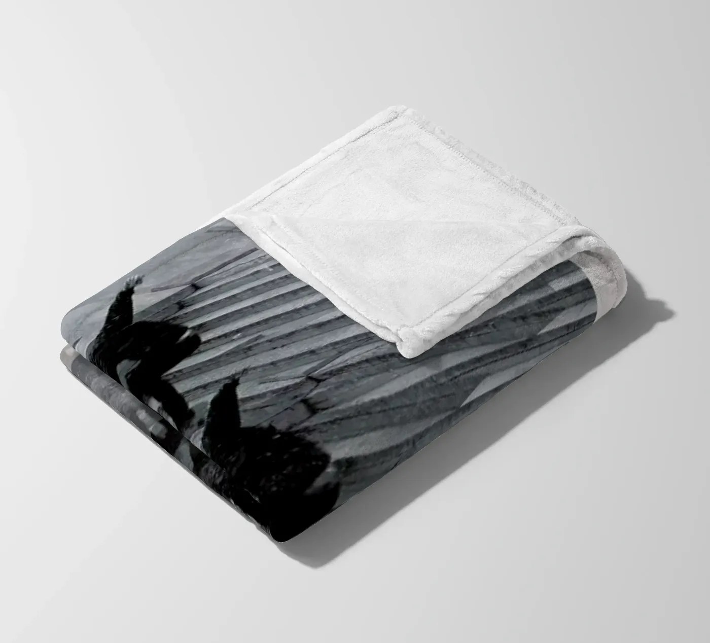 Skate repeat Fleecedecke von 121 Creatives