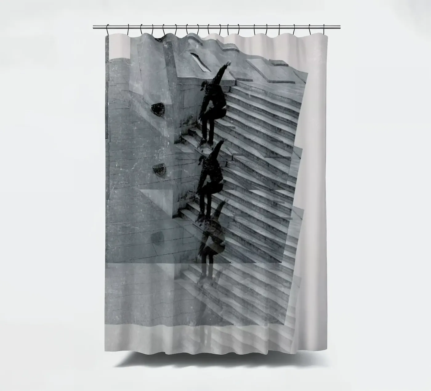 Skate repeat Duschvorhang von 121 Creatives