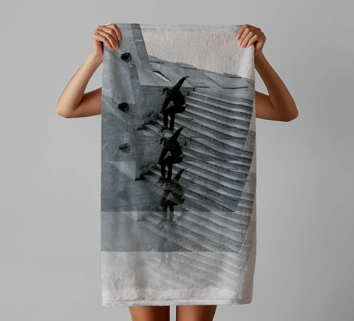 Skate repeat badhanddoek van 121 Creatives