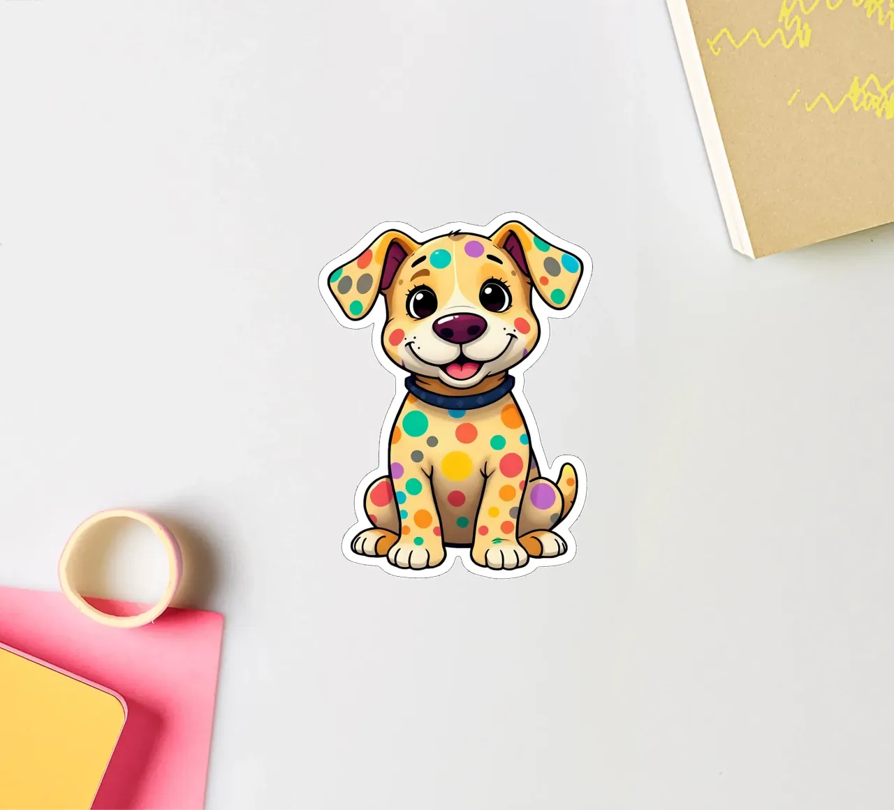 HUnd_3a sticker by Tierisch bunt by LK