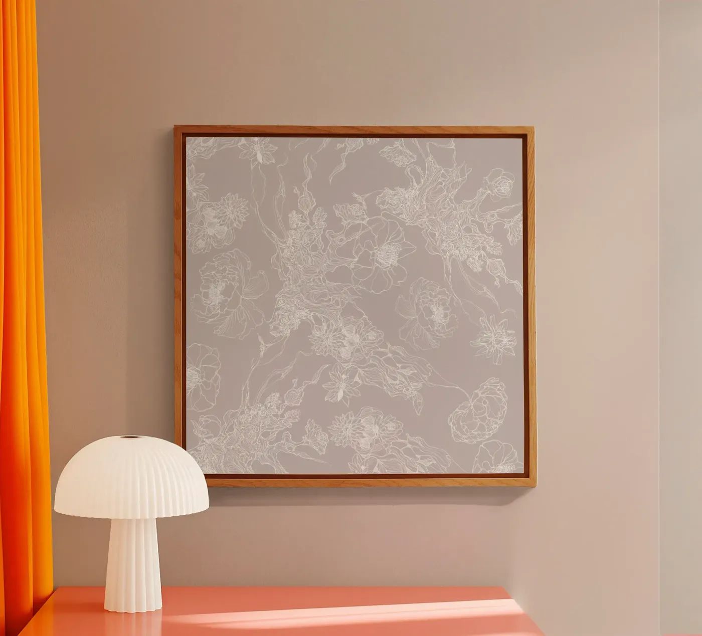 flore blanche plexiglas de Giulio Iurissevich