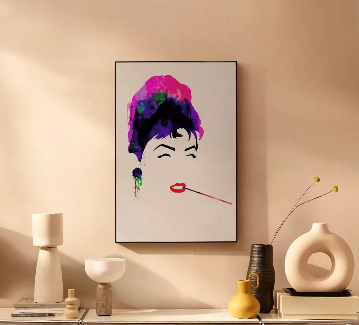 Audrey acryl van Naxart
