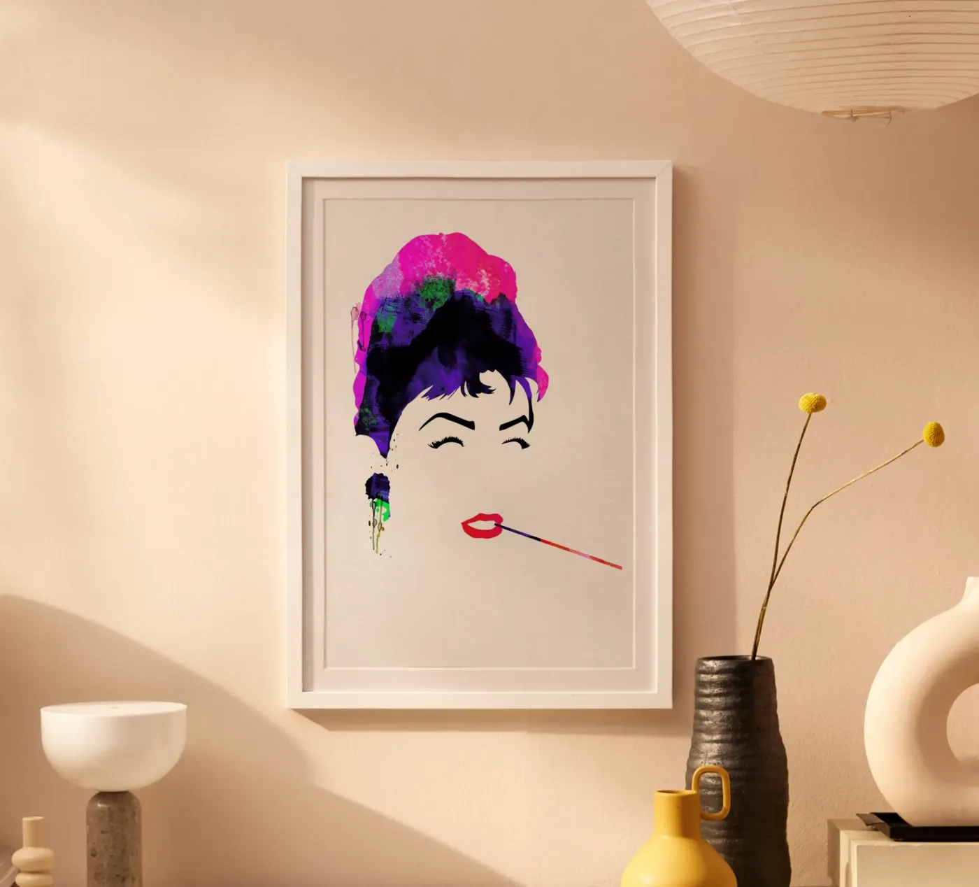 Audrey poster by Naxart