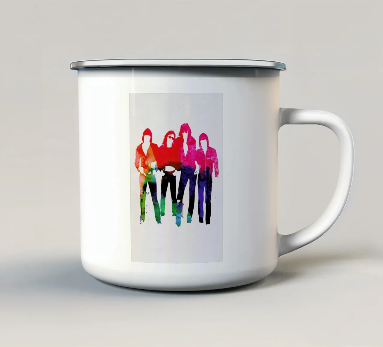 Ramones tazza in smalto da Naxart