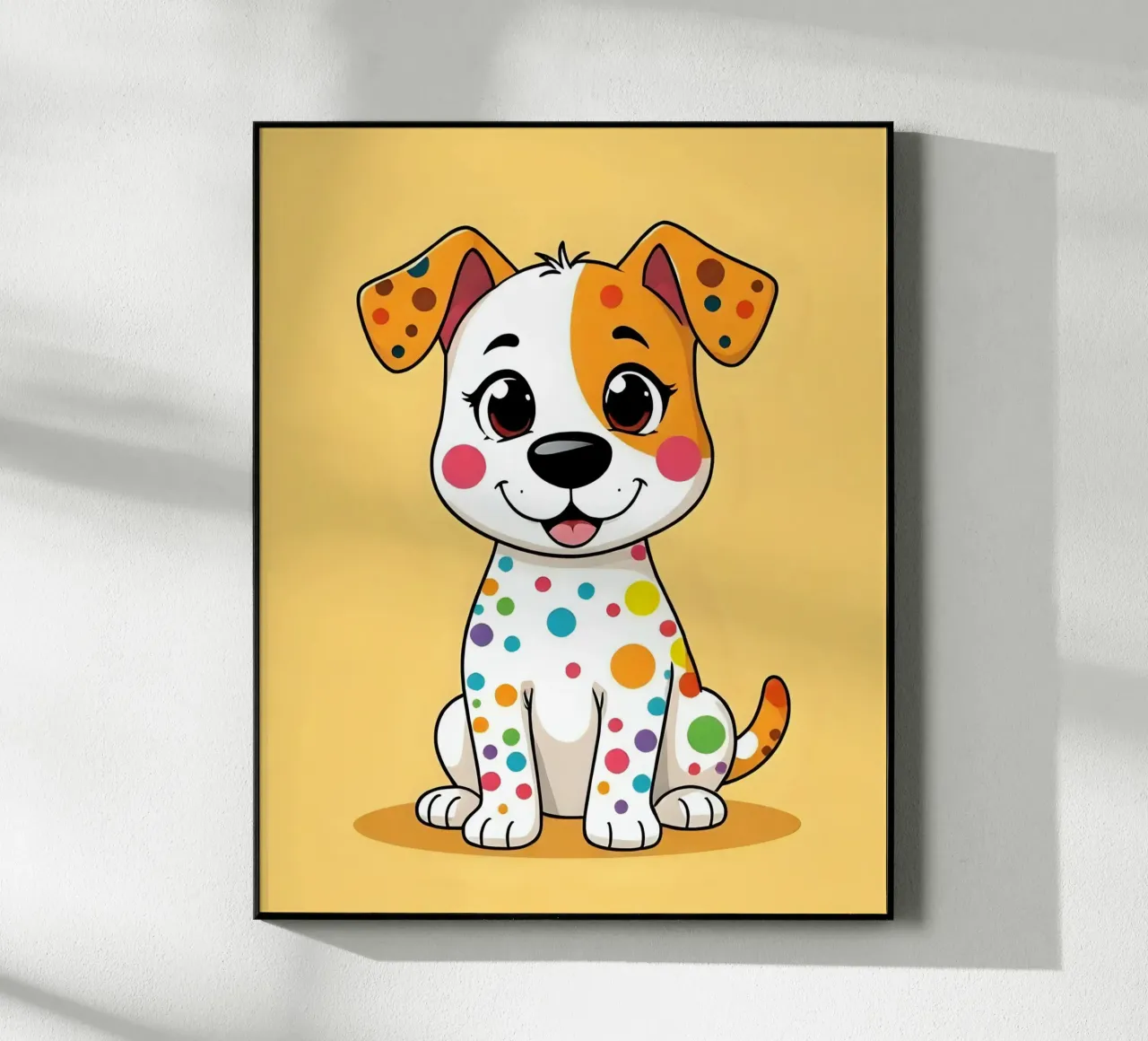 Hund_5 plexiglass da Tierisch bunt by LK