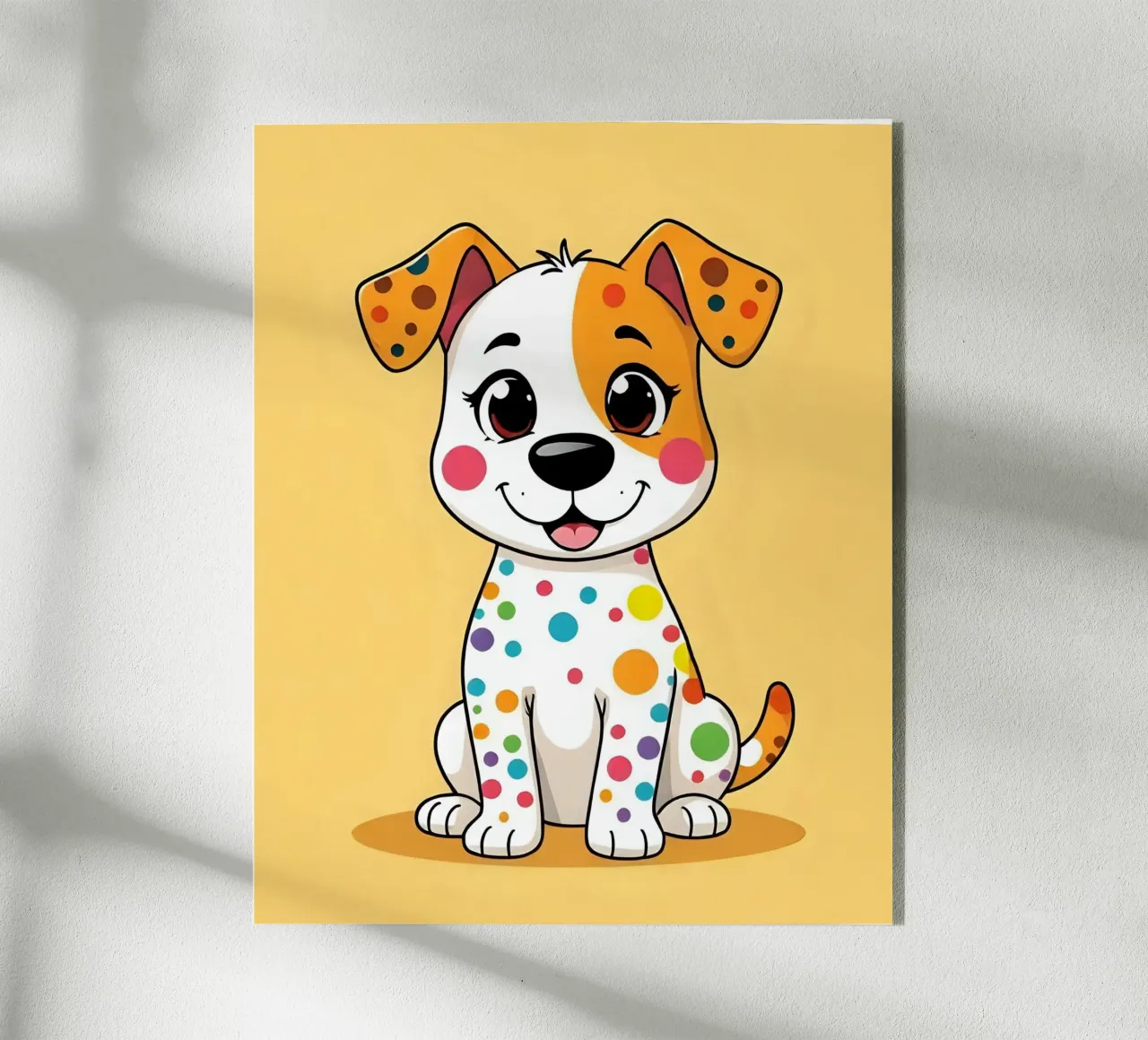 Hund_5 plexiglass da Tierisch bunt by LK