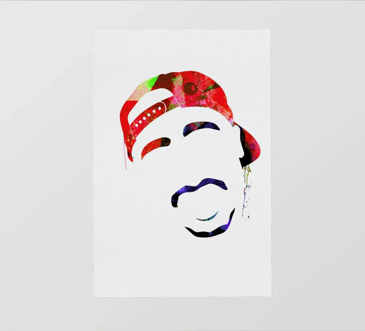 Tupac pellicola backlit da Naxart