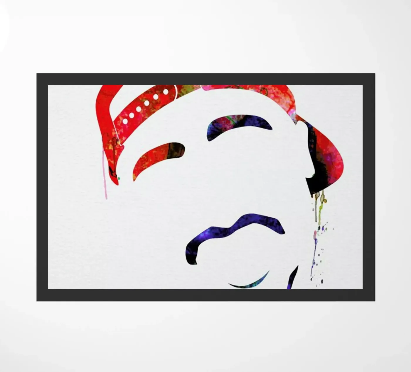 Tupac paillasson de Naxart