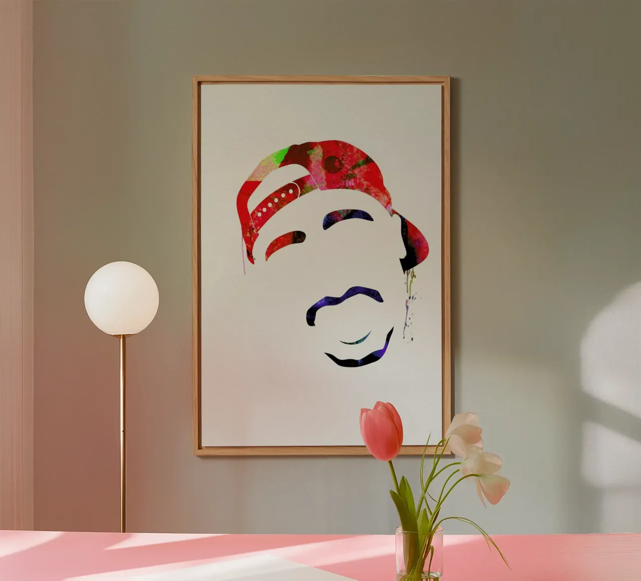 Tupac alluminio dibond da Naxart