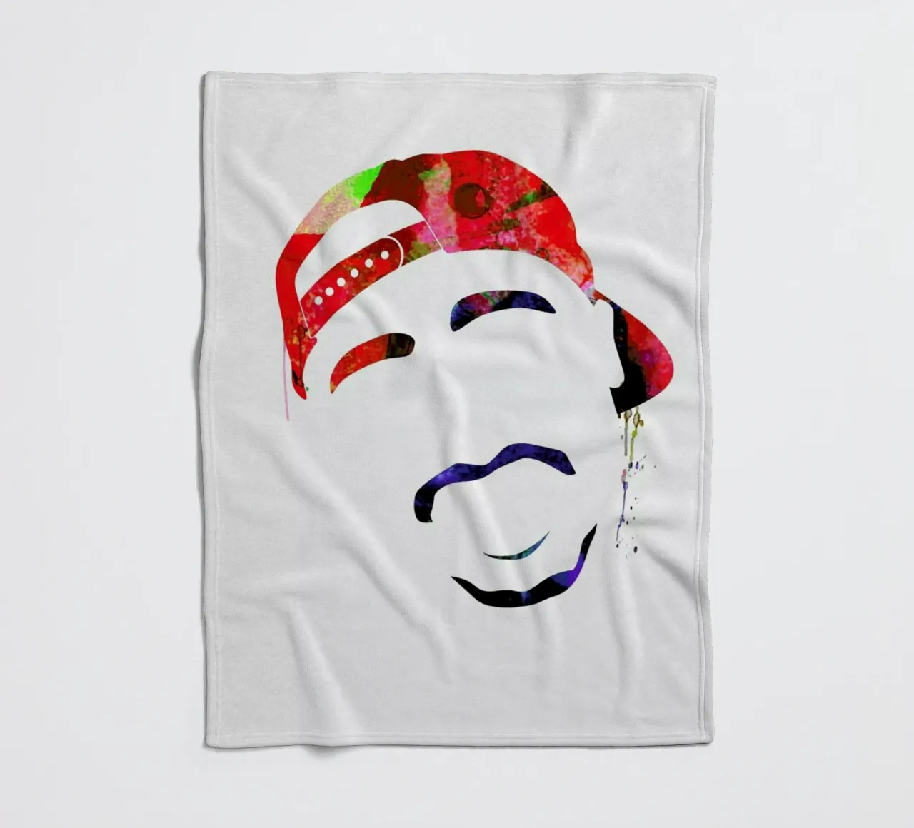 Tupac Fleecedecke von Naxart