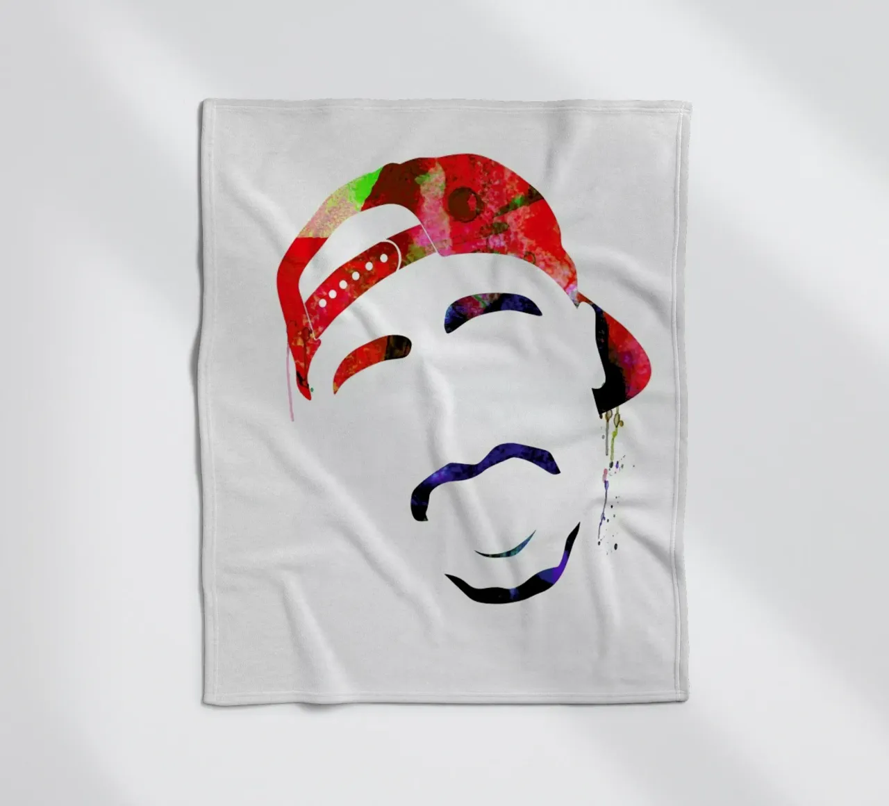 Tupac Fleecedecke von Naxart