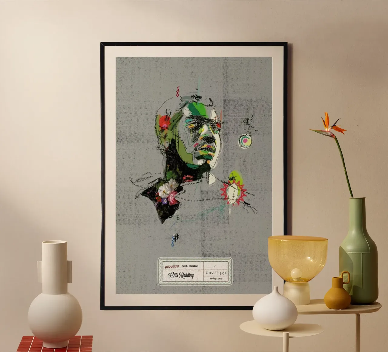 Otis Portrait poster da Carlos Quitério